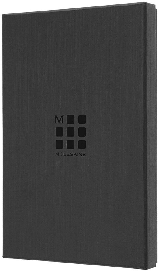 Cover for Moleskine · Moleskine Large Leather Ruled Notebook In Box: Black (Stationery) (2018)