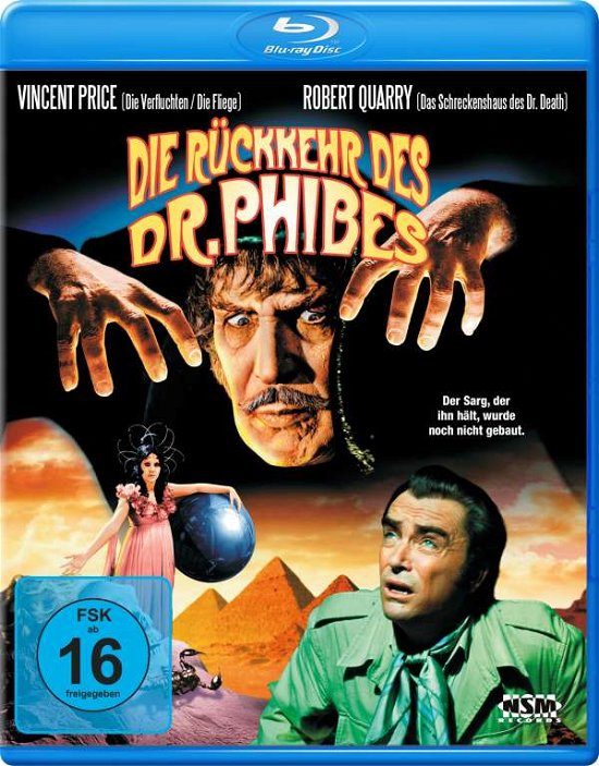 Cover for Vincent Price · Die RÜckkehr Des Dr.phibes (Blu-ray) (2018)