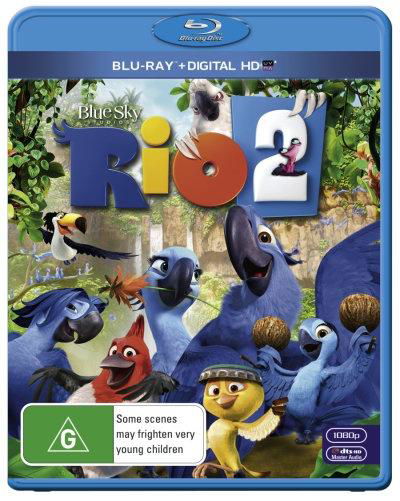 Cover for Rio 2 (DVD) (2017)