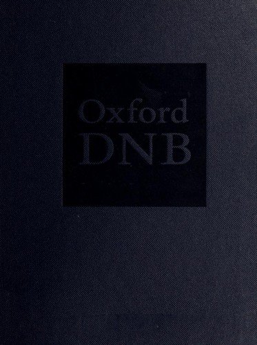 Cover for Oxford · Oxford Dictionary National Biography Volume 17 (Hardcover Book) (2012)