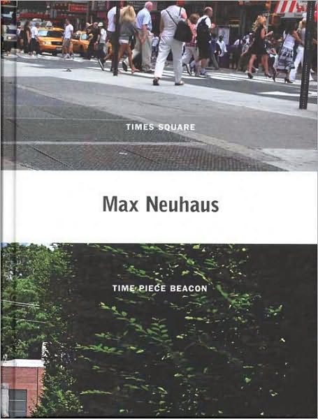 Cover for Max Neuhaus (Hardcover Book) (2010)