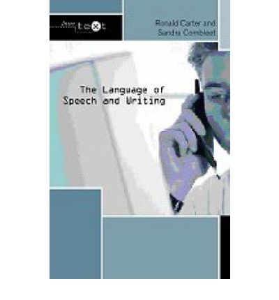 Cover for Cornbleet, Sandra (University of Nottingham, UK) · The Language of Speech and Writing - Intertext (Paperback Book) (2001)