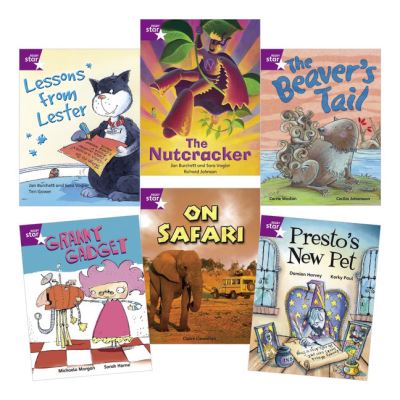 Learn at Home:Star Reading Purple Level Pack (5 fiction and 1 non-fiction book) - Claire Llewellyn - Książki - Pearson Education Limited - 9780433006671 - 23 kwietnia 2010