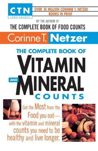 Cover for Corinne T. Netzer · The Complete Book of Vitamin and Mineral Counts (Ctn Food Counts) (Paperback Bog) (1997)
