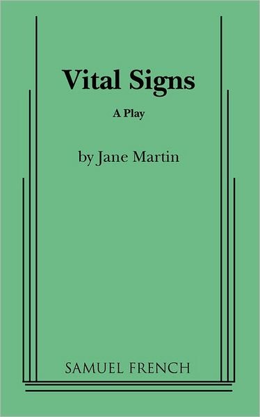 Cover for Jane Martin · Vital Signs (Paperback Book) (2010)