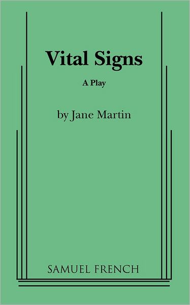 Cover for Jane Martin · Vital Signs (Paperback Book) (2010)