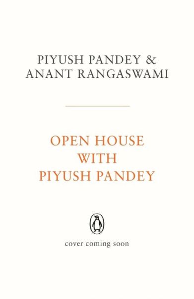 Cover for Piyush Pandey · Open House (Hardcover Book) (2022)