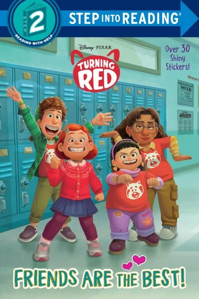 Disney / Pixar Turning Red Step into Reading, Step 2 - RH Disney - Livros - Random House Disney - 9780736442671 - 8 de fevereiro de 2022