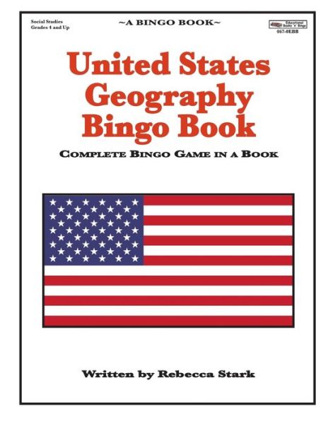 Cover for Rebecca Stark · United States Geography Bingo Book (Paperback Book) (2016)