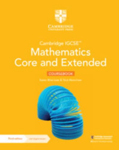 Cover for Karen Morrison · Cambridge IGCSE™ Mathematics Core and Extended Coursebook with Digital Version (2 Years' Access) - Cambridge International IGCSE (Book) [3 Revised edition] (2023)