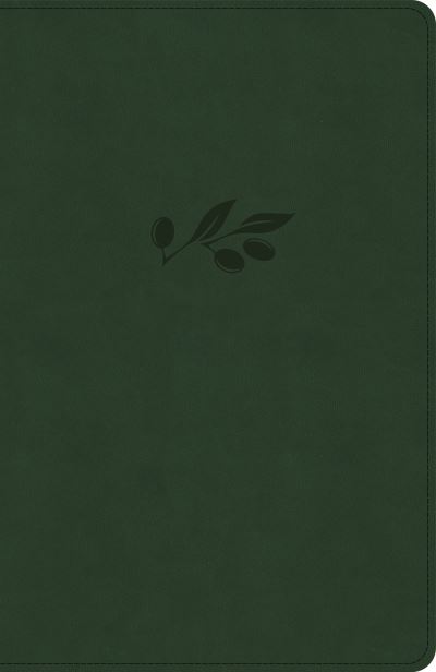 Cover for Holman Bible Publishers · KJV Thinline Bible, Olive LeatherTouch (Leather Book) (2022)