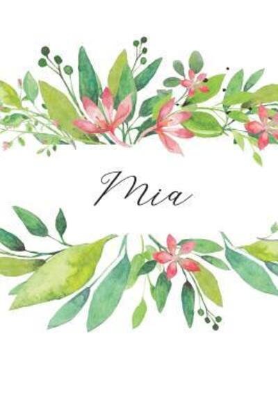 Cover for Cuadernos de Monogramas · Mia (Paperback Book) (2019)