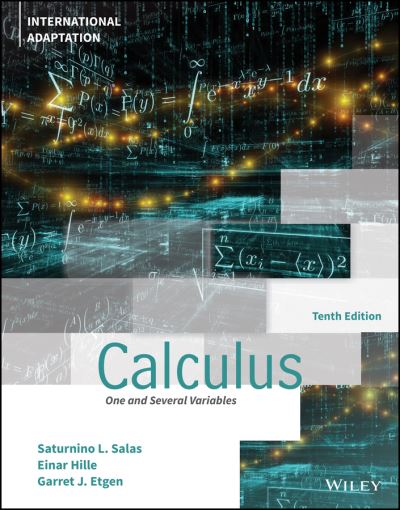 Calculus: One and Several Variables, International Adaptation - Saturnino L. Salas - Books - John Wiley & Sons Inc - 9781119770671 - May 13, 2021