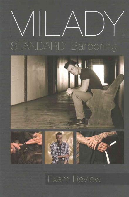 Cover for Milady · Exam Review for Milady Standard Barbering (Paperback Book) [6 Revised edition] (2016)