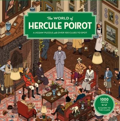 Cover for Agatha Christie Ltd · The World of Hercule Poirot: A 1000-piece jigsaw puzzle with over 100 clues to spot: The perfect family gift for fans of Agatha Christie (GAME) (2023)
