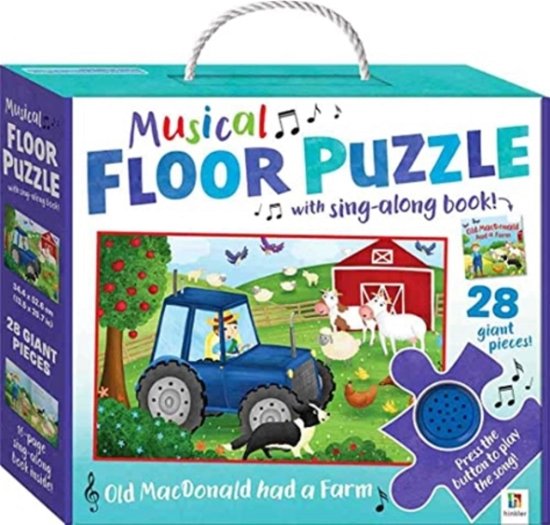 Musical Floor Puzzle Old Macdonald - Musical Floor Puzzle - Hinkler Pty Ltd - Brætspil - Hinkler Books - 9781488919671 - 1. juni 2020