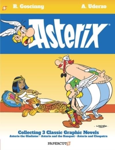 Cover for René Goscinny · Asterix Omnibus #2 : Collects Asterix the Gladiator, Asterix and the Banquet, and Asterix and Cleopatra (Gebundenes Buch) (2020)