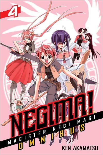 Cover for Ken Akamatsu · Negima! Omnibus 4 (Paperback Book) (2012)