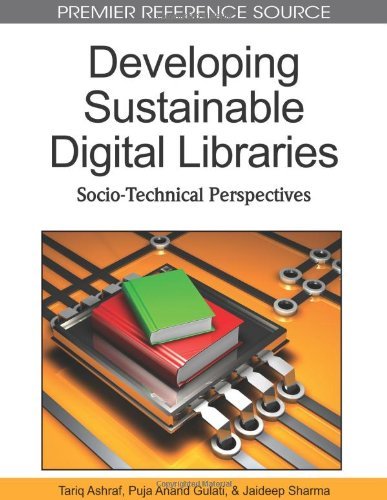 Cover for Tariq Ashraf · Developing Sustainable Digital Libraries: Socio-technical Perspectives (Premier Reference Source) (Hardcover Book) (2010)