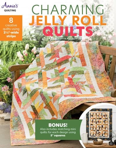 Cover for Scott A. Flanagan · Charming Jelly Roll Quilts (Paperback Book) (2021)