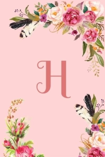 Cover for Mb Journals · Monogram Initial Letter H Notebook for Women and Girls (Pocketbok) (2020)