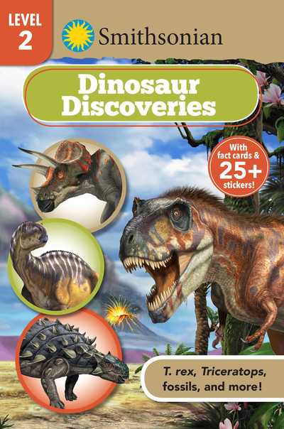 Cover for Courtney Acampora · Smithsonian Reader Level 2: Dinosaur Discoveries - Smithsonian Leveled Readers (Paperback Book) (2018)