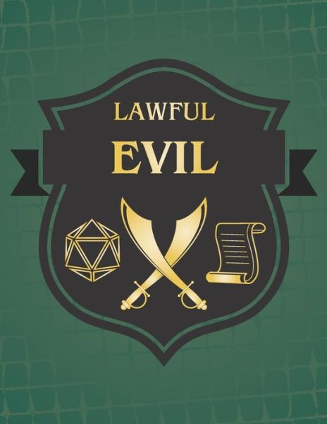 Cover for Puddingpie Notebooks · Lawful Evil (Paperback Book) (2018)