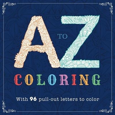 Cover for Igloobooks · A-Z Coloring (Paperback Book) (2022)