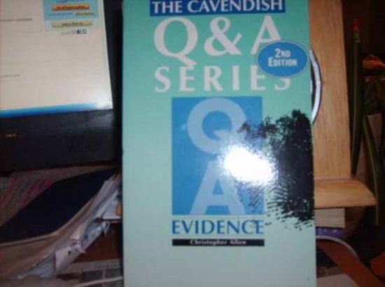 Cover for Christopher Allen · Evidence Q&amp;A (Paperback Book) (1996)