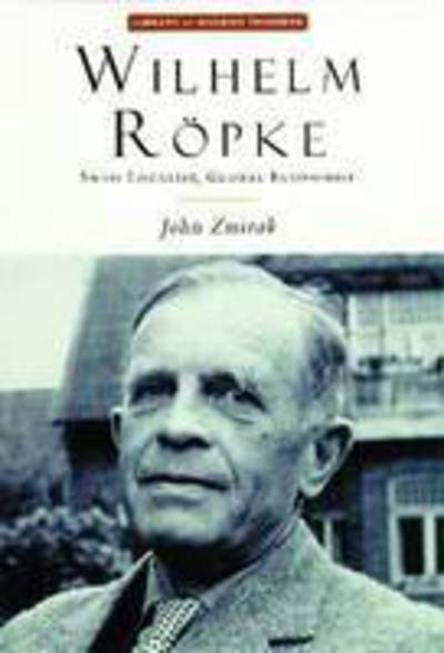 Cover for John Zmirak · Wilhelm Ropke (Paperback Book) (2001)