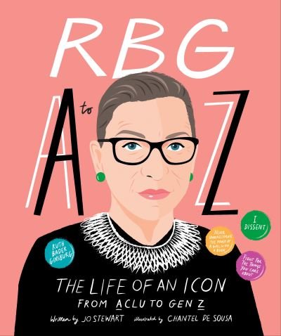 Cover for Nadia Bailey · RBG A to Z: The life of an icon from ACLU to Gen Z (Paperback Bog) (2022)