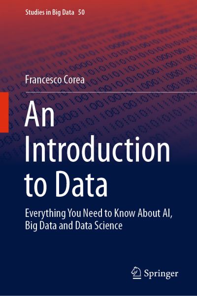 Cover for Corea · An Introduction to Data (Book) [1st ed. 2019 edition] (2018)