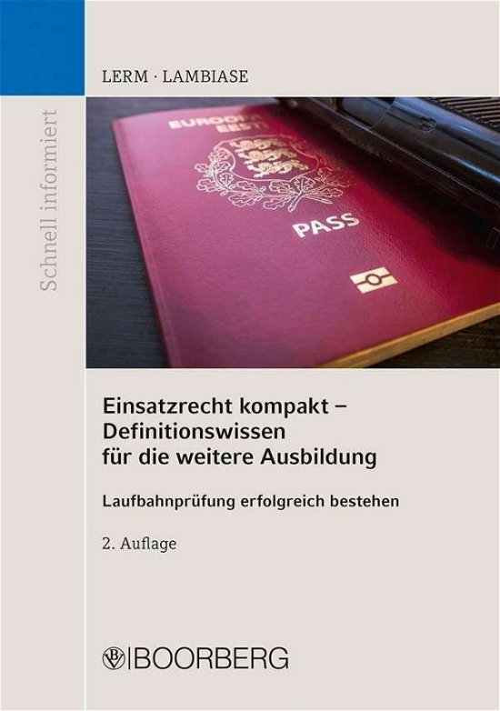 Cover for Lerm · Einsatzrecht kompakt - Definitions (N/A)