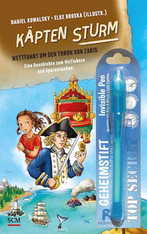 Cover for Daniel Kowalsky · Käpten Sturm - Wettfahrt um den Thron von Zakis (Book) (2022)