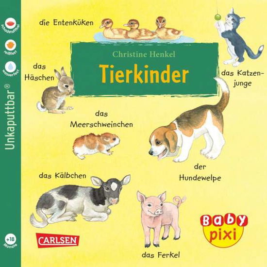 Baby Pixi, Band 31: VE 5 Tierkinder - Christine Henkel - Książki - Carlsen Verlag GmbH - 9783551053671 - 28 sierpnia 2015