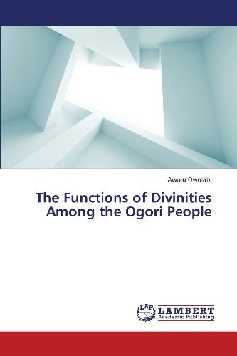Cover for Awoju Owolabi · The Functions of Divinities Among the Ogori People (Paperback Bog) (2013)