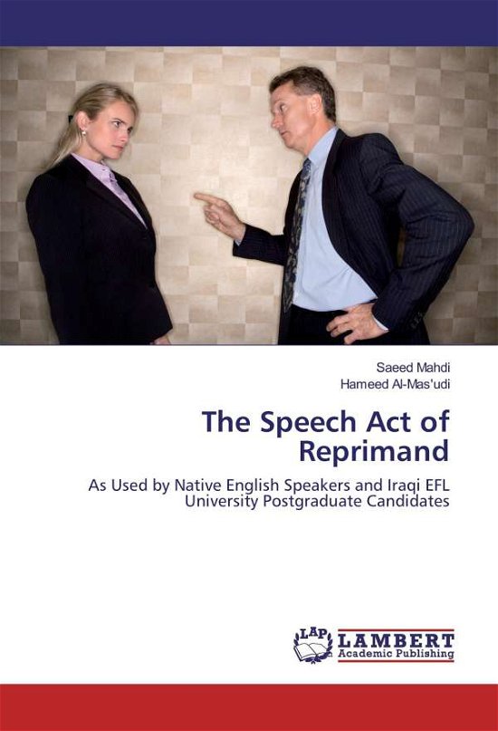 Cover for Mahdi · The Speech Act of Reprimand (Book)