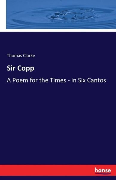 Cover for Clarke · Sir Copp (Bog) (2017)