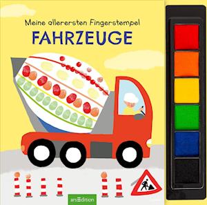 Cover for Katja Mensing · Meine allerersten Fingerstempel Fahrzeuge (Book) (2025)