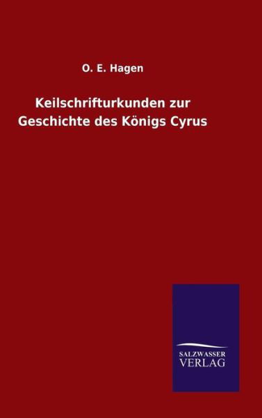 Cover for Hagen · Keilschrifturkunden zur Geschicht (Buch) (2015)