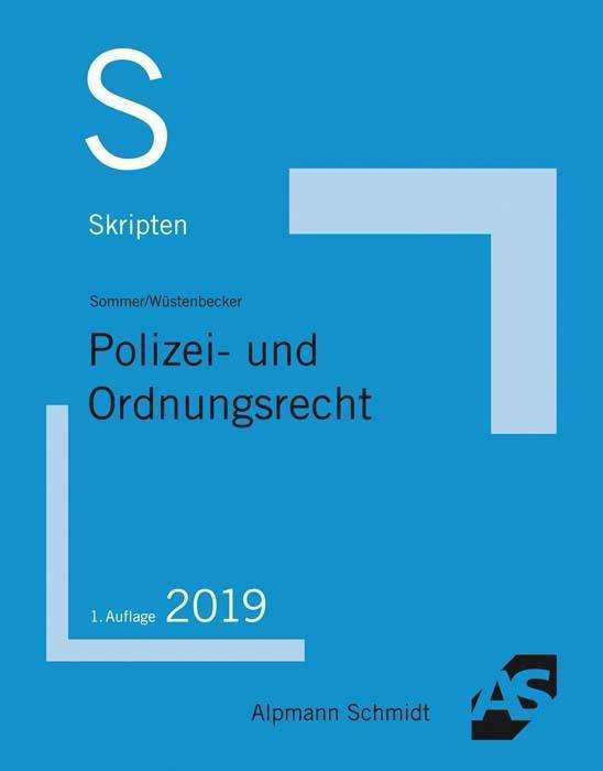 Cover for Wüstenbecker · Skript Polizei- und Ordnun (Book)