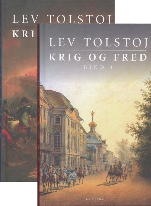 Cover for Lev Tolstoj · Gyldendal Hardback: Krig og fred 1+2 (Bok) [2. utgave] [Hardback] (2006)