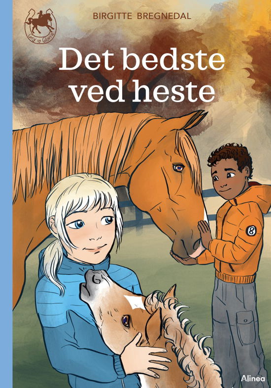 Cover for Birgitte Bregnedal · Gry og Gloria: Gry og Gloria – Det bedste ved heste, Blå Læseklub (Bound Book) [1. wydanie] (2025)