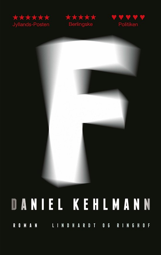 Cover for Daniel Kehlmann · F (Paperback Book) [3th edição] (2023)
