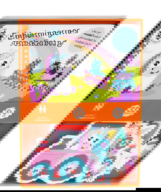 Enhjørningernes venskabstog - - Other - Globe - 9788742511671 - November 9, 2022