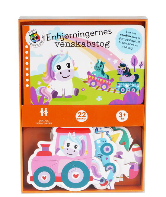 Cover for Enhjørningernes venskabstog (N/A) [1. udgave] (2022)