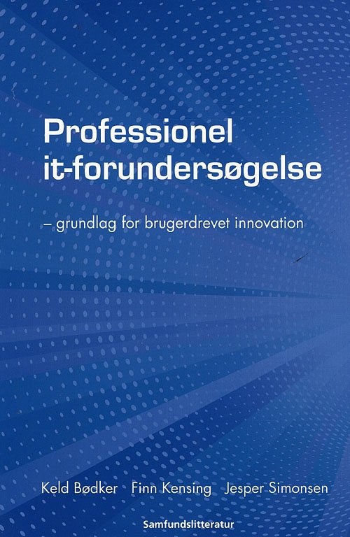 Cover for Jesper Simonsen · Professionel it-forundersøgelse (Hæftet bog) [2. udgave] (2008)