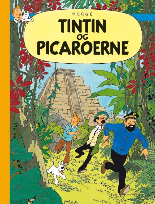 Cover for Herge · Tintins Oplevelser: Tintin: Tintin og picaroerne - retroudgave (Bound Book) [2th edição] [Indbundet] (2007)