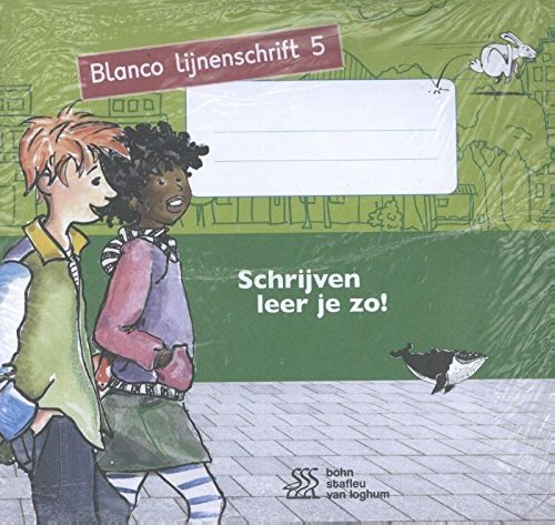 Cover for Henk Schweitzer · Schrijven leer je zo! - Blanco lijnenschrift 5 - set van 5 ex. (Taschenbuch) (2017)