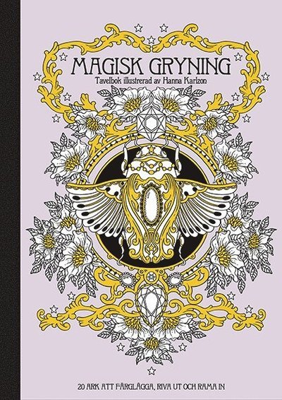 Cover for Hanna Karlzon · Magisk gryning : tavelbok - 20 ark att färglägga, riva ut och rama in (Bog) (2016)